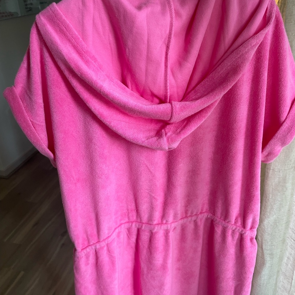 The Children's Place Pink Terrycloth Cover-Up Dress for Swim, Beach, Bath, NWT - Picture 3 of 7